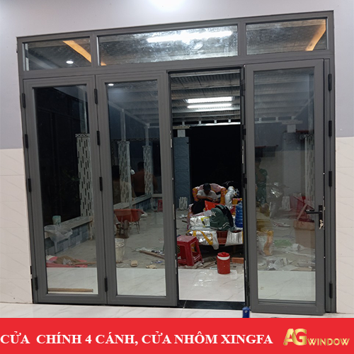 cửa nhôm xingfa 4 cánh