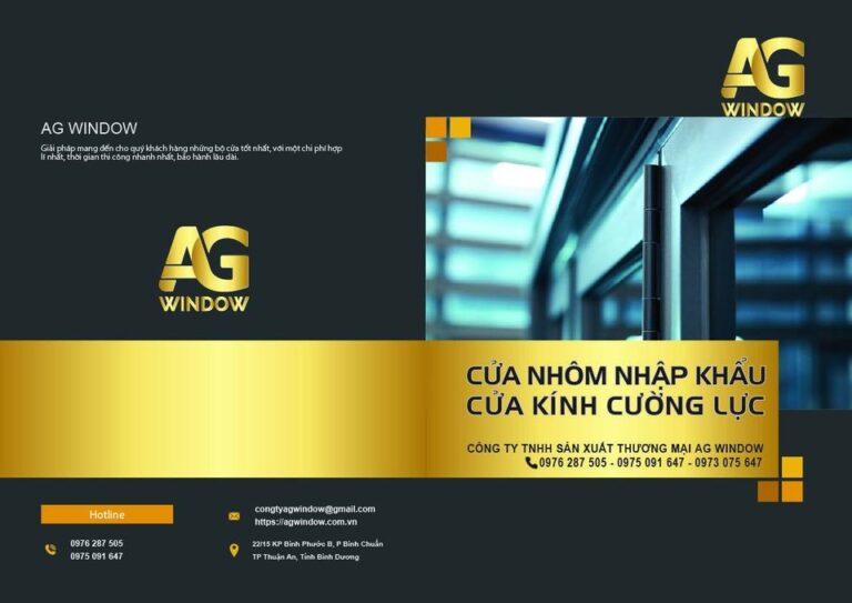 AG WINDOW đơn vị thi công lắp đặt cửa nhôm xingfa uy tín chất lượng tại Hồ Chí Minh